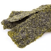 Alto teor de iodo em algas secas